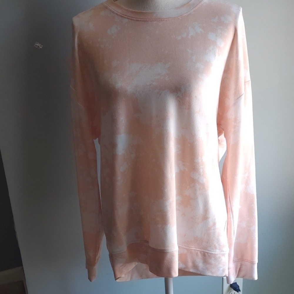 90 Degree Peach Tie-Dye sweatshirt